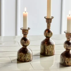 House Doctor Heimdekor|Teelichthalter Und Kerzenständer|Kerzenständer, HDCast, Antikes Messing