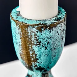 House Doctor Heimdekor|Teelichthalter Und Kerzenständer|Kerzenständer, HDCupa, Antikes Grün