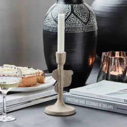 House Doctor Heimdekor|Teelichthalter Und Kerzenständer|Kerzenständer, HDDonna, Beige