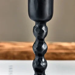 House Doctor Heimdekor|Teelichthalter Und Kerzenständer|Kerzenständer, HDMala, Schwarz