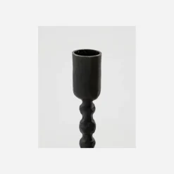 House Doctor Heimdekor|Teelichthalter Und Kerzenständer|Kerzenständer, HDMala, Schwarz