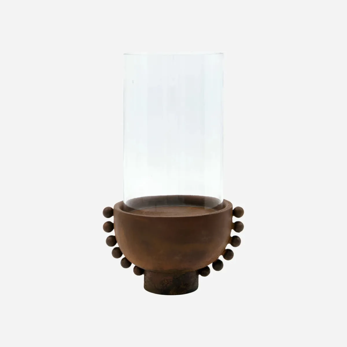 House Doctor Heimdekor|Laternen Und Windlichter|Kerzenständer, HDManet, Rot gebrannt