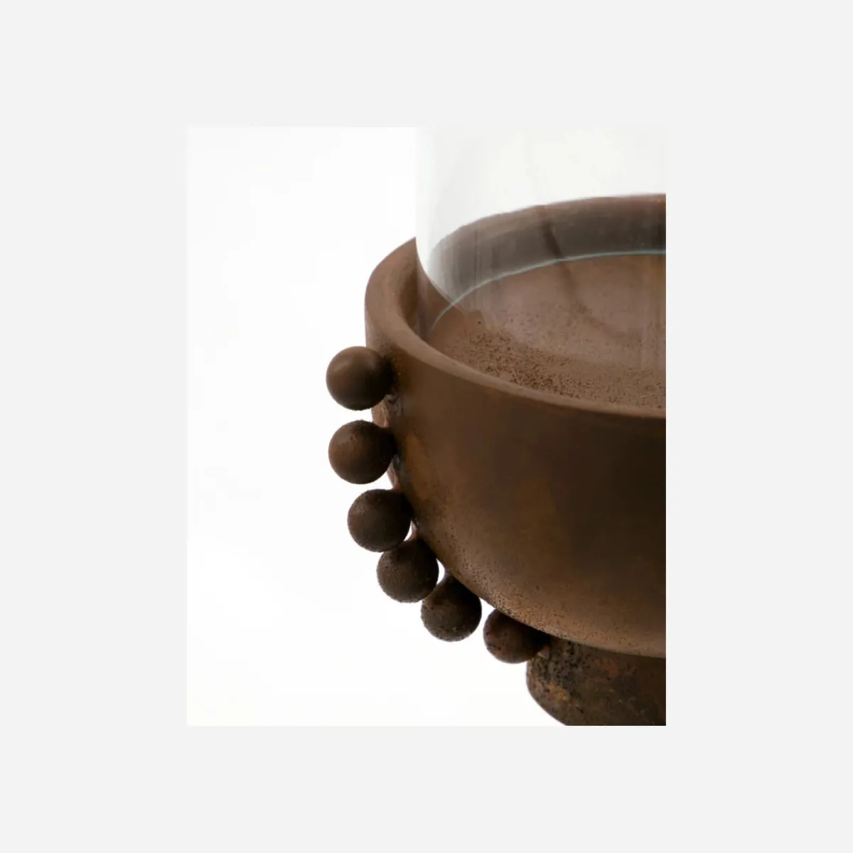 House Doctor Heimdekor|Laternen Und Windlichter|Kerzenständer, HDManet, Rot gebrannt