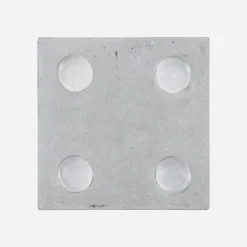 House Doctor Teelichthalter Und Kerzenständer|Kerzenständer, HDMarb, Grau