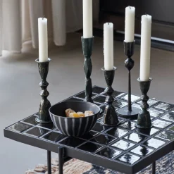 House Doctor Heimdekor|Teelichthalter Und Kerzenständer|Kerzenständer, HDMero, Schwarz