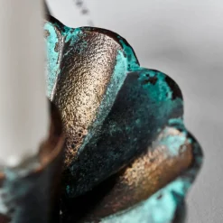 House Doctor Heimdekor|Teelichthalter Und Kerzenständer|Kerzenständer, HDPli, Antikes Grün