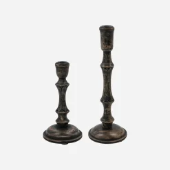 House Doctor Heimdekor|Teelichthalter Und Kerzenständer|Kerzenständer, HDRise, Schwarz