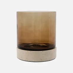 House Doctor Heimdekor|Teelichthalter Und Kerzenständer|Kerzenständer, HDRivo, Braun