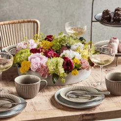 House Doctor Christmas Candle Holders|Kerzenständer, HDThe Ring, Grau