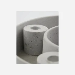 House Doctor Christmas Candle Holders|Kerzenständer, The Ring, Grau