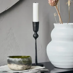 House Doctor Heimdekor|Teelichthalter Und Kerzenständer|Kerzenständer, Trivo, Schwarz