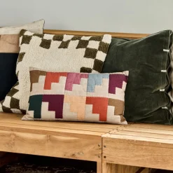 House Doctor Heimtextilien|Kissenbezüge|Kissenbezug, HDBlock, Bunt