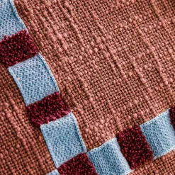 House Doctor Heimtextilien|Kissenbezüge|Kissenbezug, HDCross, Braun