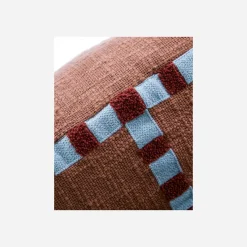 House Doctor Heimtextilien|Kissenbezüge|Kissenbezug, HDCross, Braun