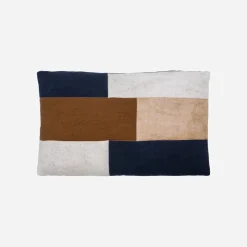 House Doctor Heimtextilien|Kissenbezüge|Kissenbezug, HDPatch, Schwarz;Sand;Braun