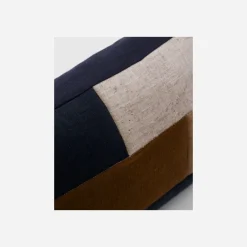 House Doctor Heimtextilien|Kissenbezüge|Kissenbezug, HDPatch, Schwarz;Sand;Braun