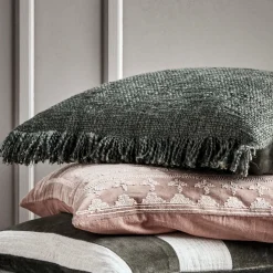 House Doctor Heimtextilien|Kissenbezüge|Kissenbezug, HDPava, Dunkelgrün