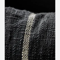 House Doctor Heimtextilien|Kissenbezüge|Kissenbezug, HDTuur, Schwarz/Off-Weiß