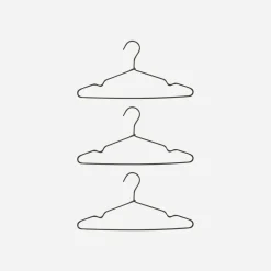 House Doctor Aufbewahrung|Aufbewahrung|Kleiderbügel, Wire, Dunkelgrau