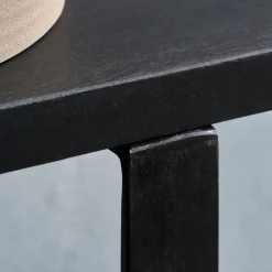 House Doctor Konsolentische|Konsolentische|Konsolentisch, HDWoda, Schwarz