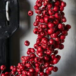 House Doctor Christmas Decor|Kranz, HDWinter, Rot