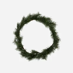 House Doctor Christmas Decor|Kranz m. LED, Peuce, Natur