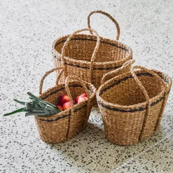 House Doctor Aufbewahrung|Aufbewahrung|Körbe, HDLaine, Natur