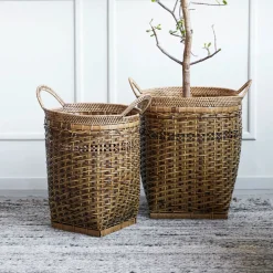 House Doctor Aufbewahrung|Aufbewahrung|Körbe, Pura, Natur