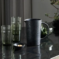 House Doctor Geschirr|Geschirr|Krug, HDPion, Schwarz/Braun