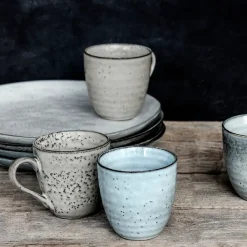 House Doctor Geschirr|Geschirr|Krug, Rustic, Grau/Blau