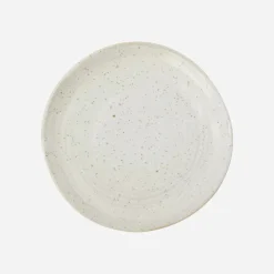 House Doctor Geschirr|Geschirr|Kuchenteller, Pion, Grau/ weiß