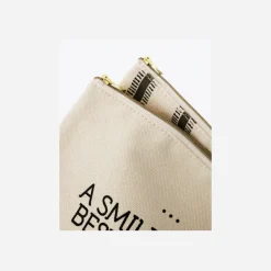 House Doctor Aufbewahrung|Aufbewahrung|Kupplung, HDCanva, Schwarz;Off-White