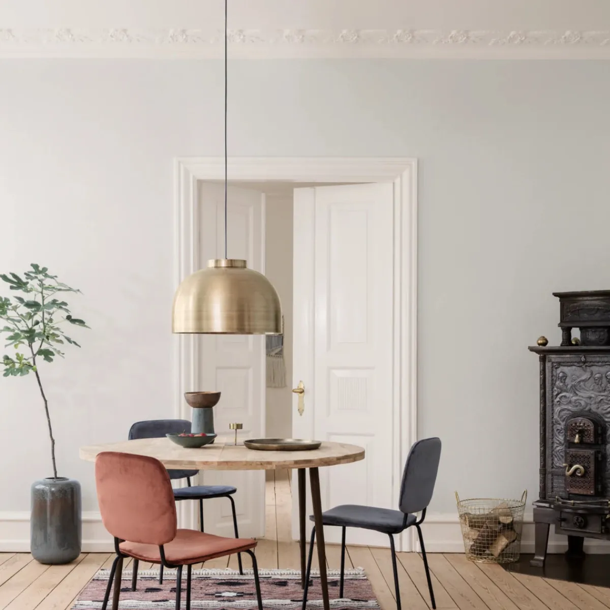 House Doctor Beleuchtung|Esstischlampen|Lampe, Bowl, Messing