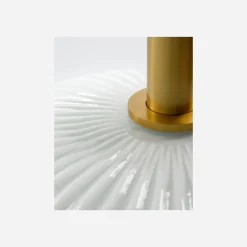 House Doctor Beleuchtung|Esstischlampen|Lampe, HDFort, Antikes Messing-Finish;Off-White