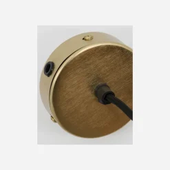 House Doctor Beleuchtung|Esstischlampen|Lampe, HDMesh, Antikes Champagner-Silber-Finish