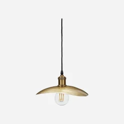 House Doctor Beleuchtung|Eingangsbeleuchtung|Lampenschirm, HDHatt, Antikmessing