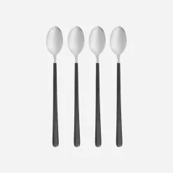 House Doctor Geschirr|Geschirr|Langer Löffel, HDOx, Schwarz;Silber