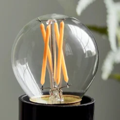 House Doctor Beleuchtung|Eingangsbeleuchtung|LED-Glühbirne, Krone, Klar