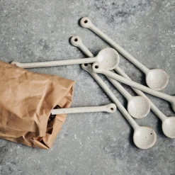 House Doctor Geschirr|Geschirr|Löffel, Pion, Grau/ weiß