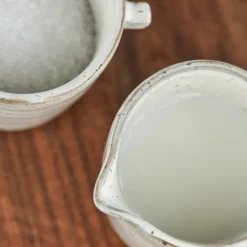 House Doctor Geschirr|Geschirr|Milk and sugar set, HDPion, Grey;White