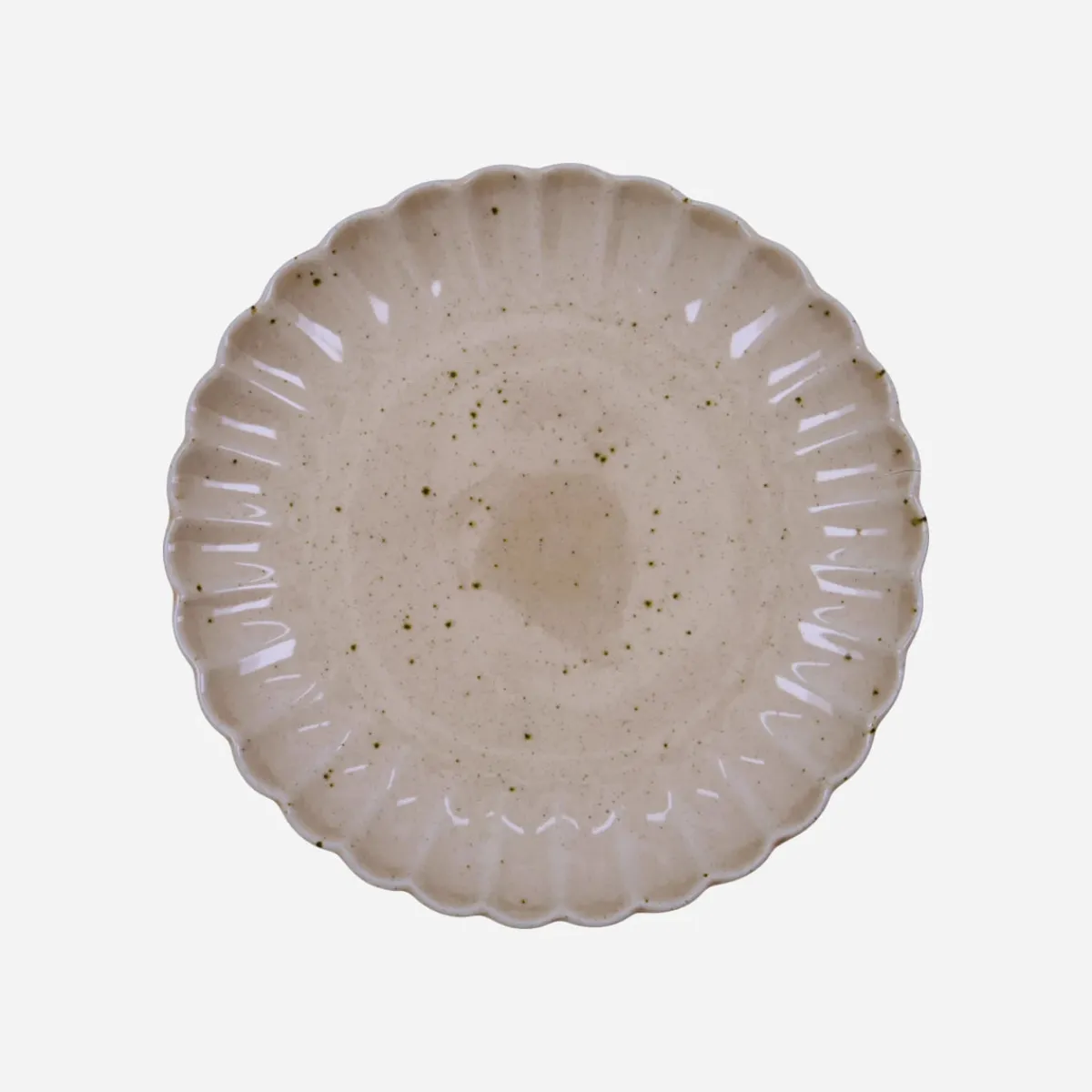 House Doctor Geschirr|Geschirr|Mittags-/Kuchenteller, HDScallop, Rose