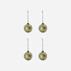 House Doctor Christmas Ornaments|Ornamente, HDChosen, Gold