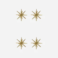 House Doctor Christmas Ornaments|Ornamente, HDSpike, Braun mit Glitzer