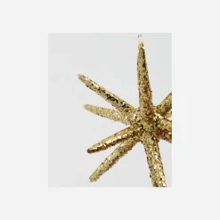 House Doctor Christmas Ornaments|Ornamente, HDSpike, Braun mit Glitzer