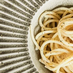 House Doctor Geschirr|Geschirr|Pastateller, HDPleat, Grau/braun