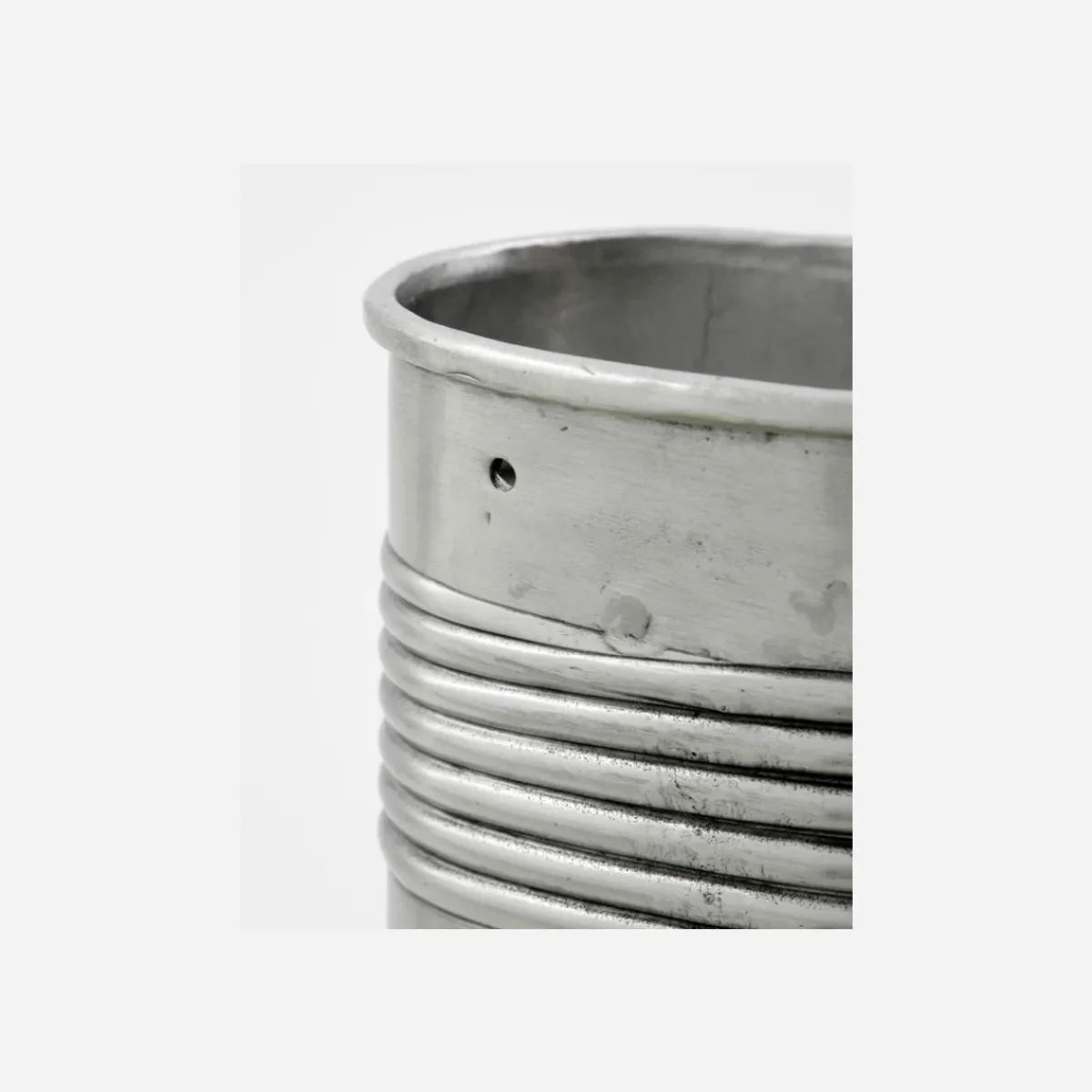 House Doctor Heimdekor|Blumentöpfe Und Übertöpfe|Pflanzer, HDGroove, Antiksilber-Finish