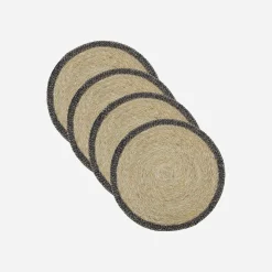 House Doctor Geschirr|Geschirr|Placemat, HDSpace, Black;Natural