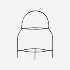 House Doctor Geschirr|Geschirr|Plate stand, HDSana, Silver finish