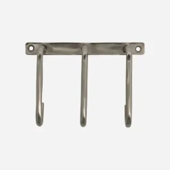 House Doctor Badezimmeraccessoires|Aufbewahrung Im Badezimmer|Rack, HDWelo, Gebürstetes Silber-Finish