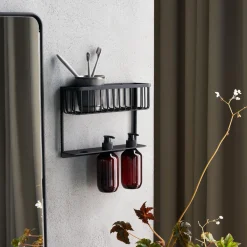 House Doctor Badezimmeraccessoires|Aufbewahrung Im Badezimmer|Regal, HDBath, Schwarz